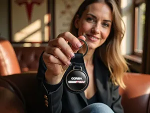 Opel Porte-clés Femmes Design Robuste Édition Luxe